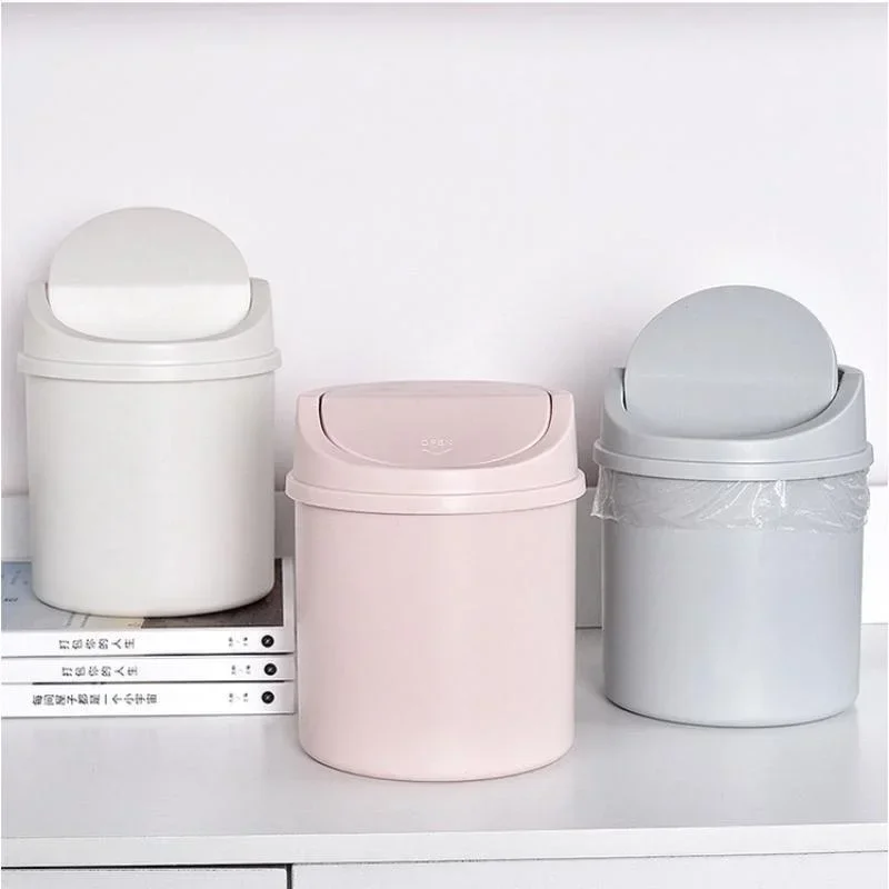 Commercial Kitchen Bin - سلة مهملات صغيرة للمكتب مع غطاء،