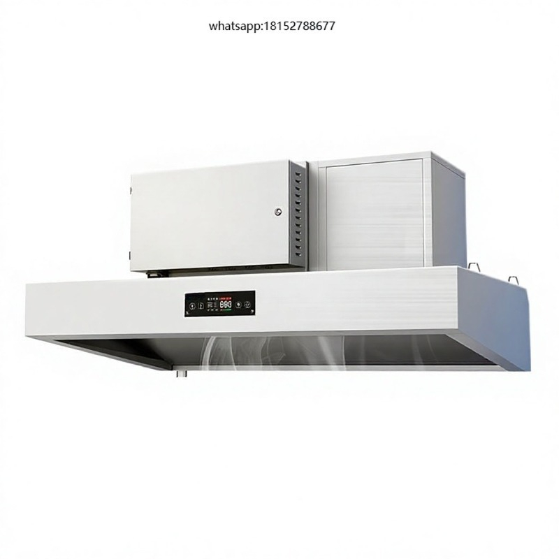 Commercial Kitchen Hoods - وحدة تنقية دخان الزيت المتكاملة الذكية