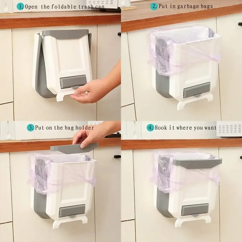 سلة مهملات بلاستيكية نحيفة قاب - مراجعة Commercial Kitchen Bin وسعره